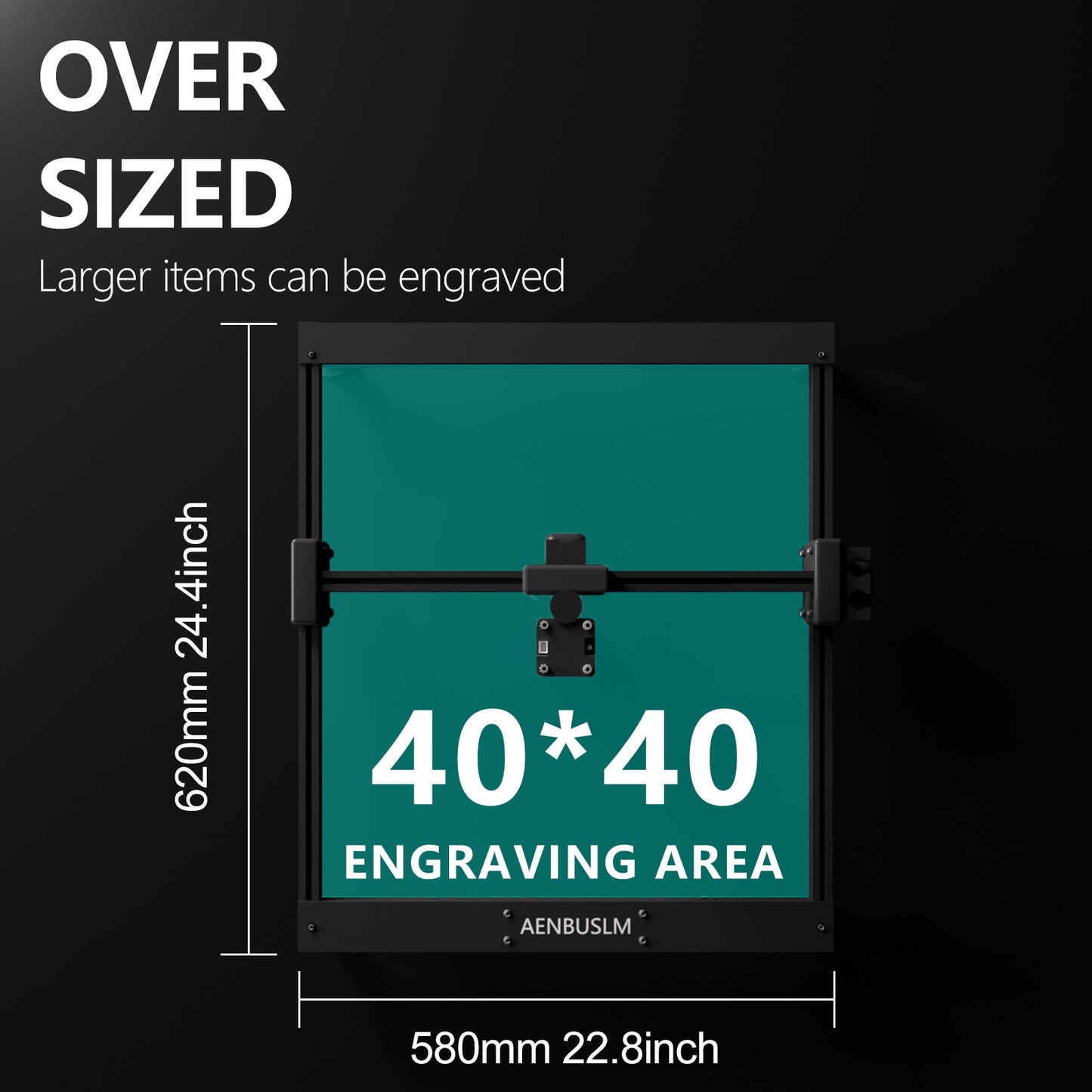 AENBUSLM T1-CX10W Laser Engraver Machine,0.06mm High Precision Laser Engraving Machine 10W Laser Cutter and Engraver Machine for Wood Metal Acrylic Leather