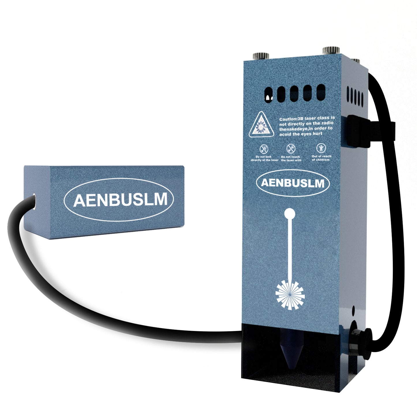 AENBUSLM Laser Module with Air Assit for Laser Cutter & Laser Engraver Machine,20W Output Power,Built in FAC,Ultra-Fine Compressed Spot CNC Carving DIY Laser Master - Class 4