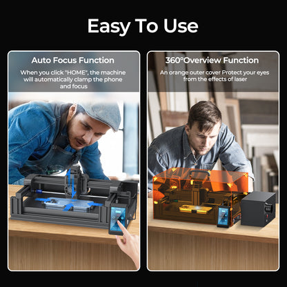 V9 Laser Machine for iPhone 8-16 Series Back Glass Replacement, Cell Phone Repair Laser Safely, Auto-Focus Laser Seperator Engraving Machine with Air Filter and Phone Repair Tools