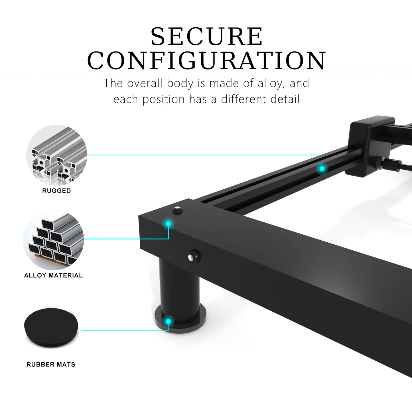 AENBUSLM T1-CX10W Laser Engraver Machine,0.06mm High Precision Laser Engraving Machine 10W Laser Cutter and Engraver Machine for Wood Metal Acrylic Leather