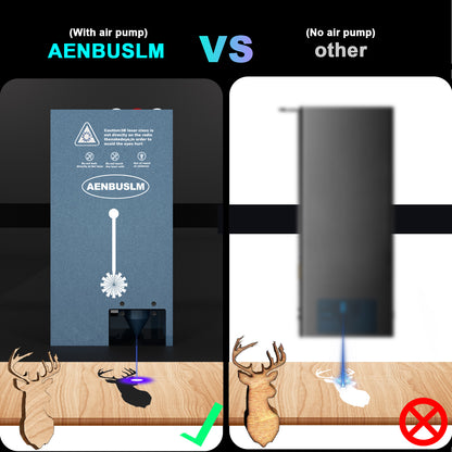 AENBUSLM Laser Engraving Cutting Module with Built-in Air Assist, 20W Output Power,Built-in FAC,Compressed Spot CNC Carving DIY Laser Master for Laser Cutter Laser Engraver Machine - Class 4