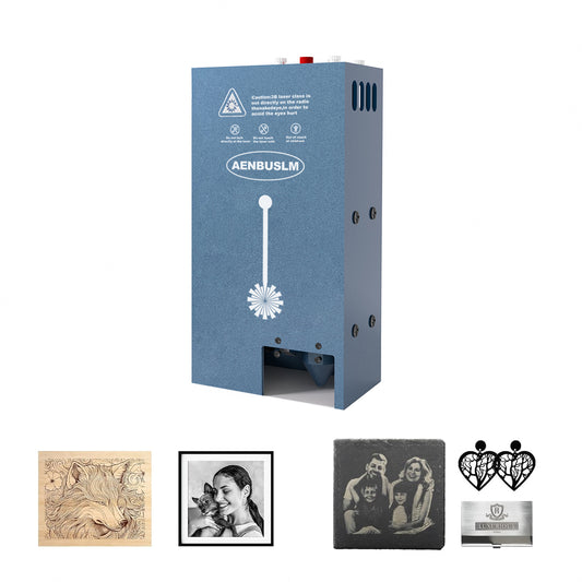 AENBUSLM Laser Engraving Cutting Module with Built-in Air Assist, 20W Output Power,Built-in FAC,Compressed Spot CNC Carving DIY Laser Master for Laser Cutter Laser Engraver Machine - Class 4